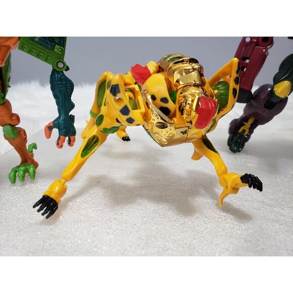 LOT 3 Hasbro‎ Transformers Terrorsaur Cheetor Optimus Primal Beast Wars Loose - Picture 4 of 11